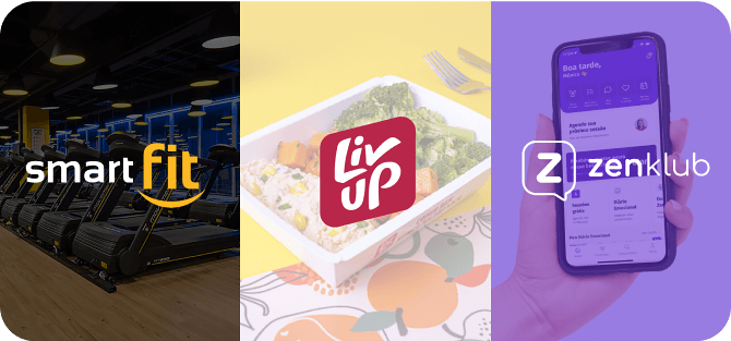 Smartfit, Livup ou Zenklub